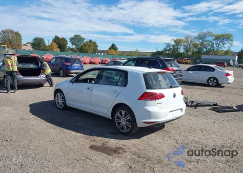 2015 Volkswagen Golf Tdi Se 4-Door from USA, damaged, VIN 3VWRA7AUXFM054505